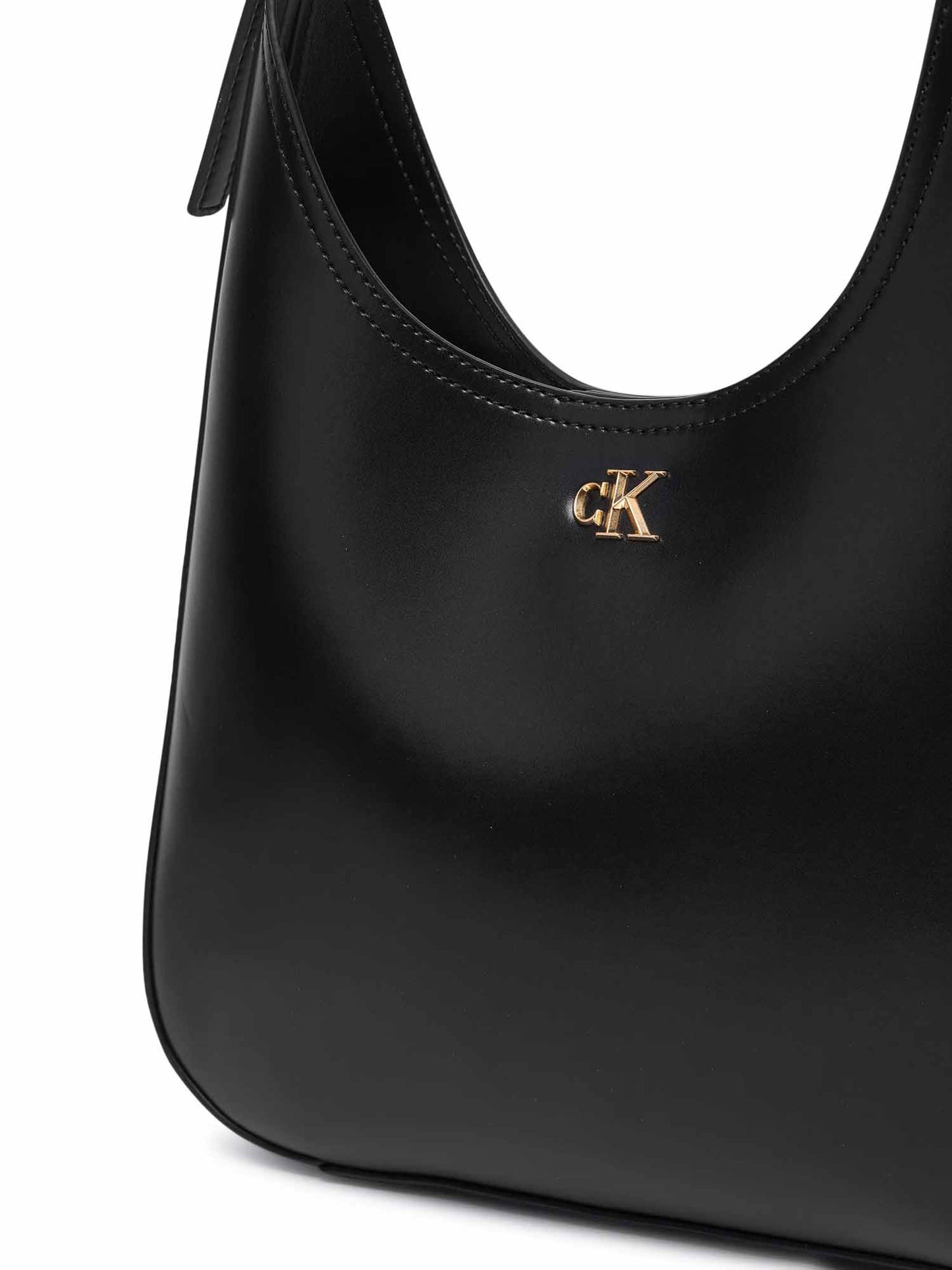 Calvin Klein CK Medium Shoulder, borsa da unisex adulto nera