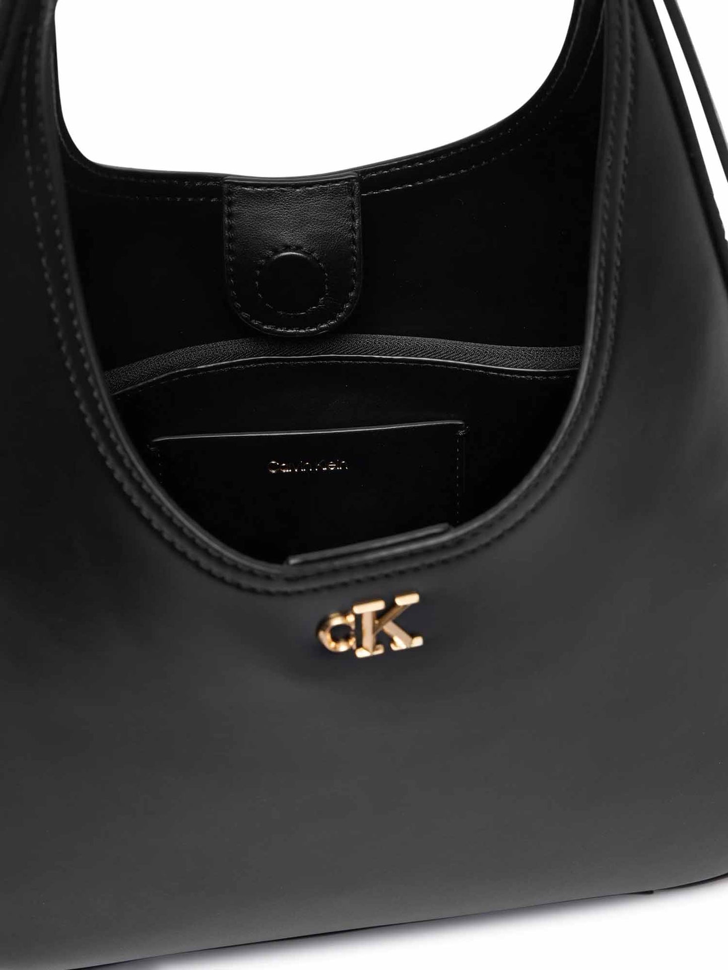 Calvin Klein CK Medium Shoulder, borsa da unisex adulto nera