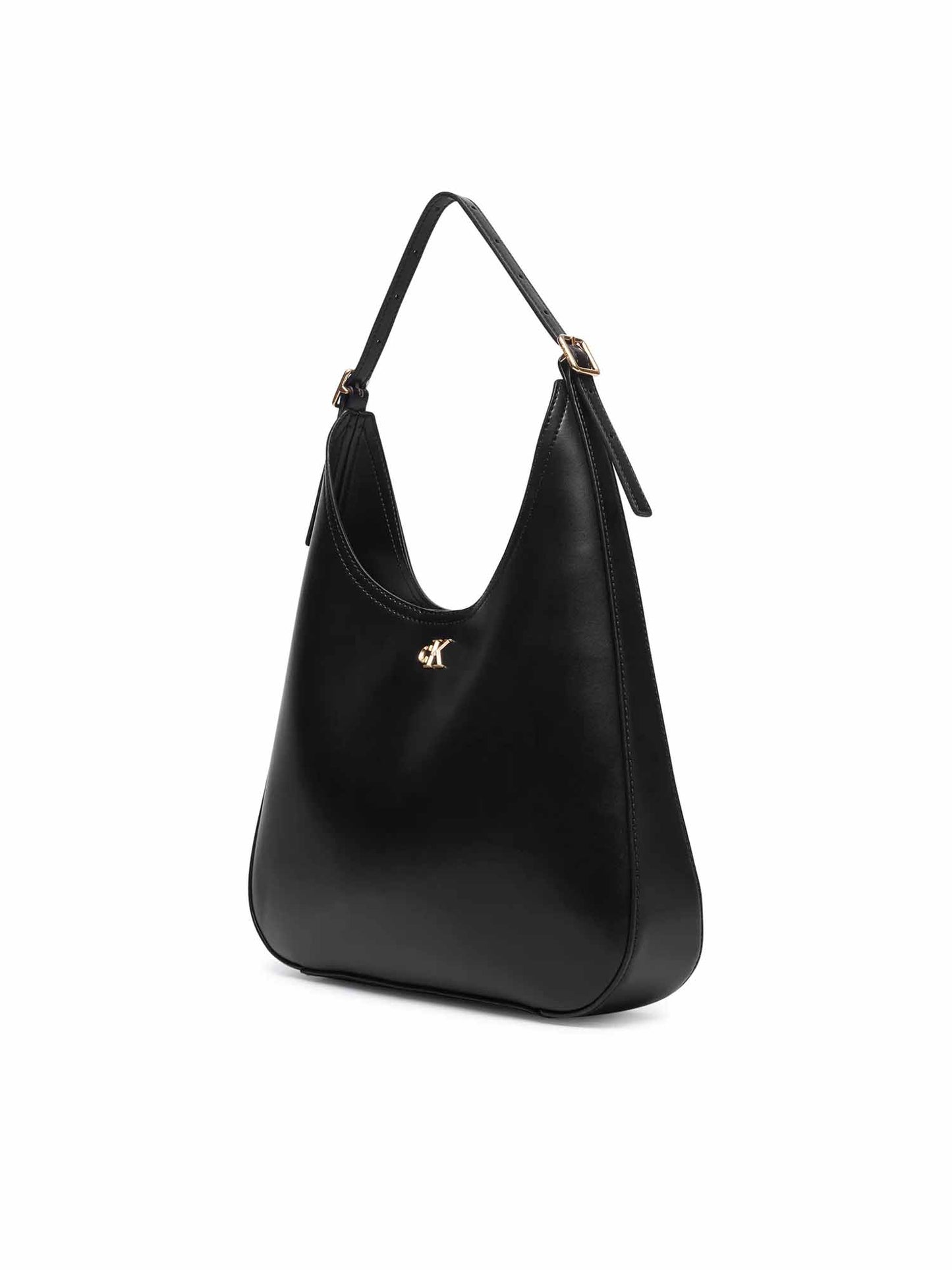 Calvin Klein CK Medium Shoulder, borsa da unisex adulto nera