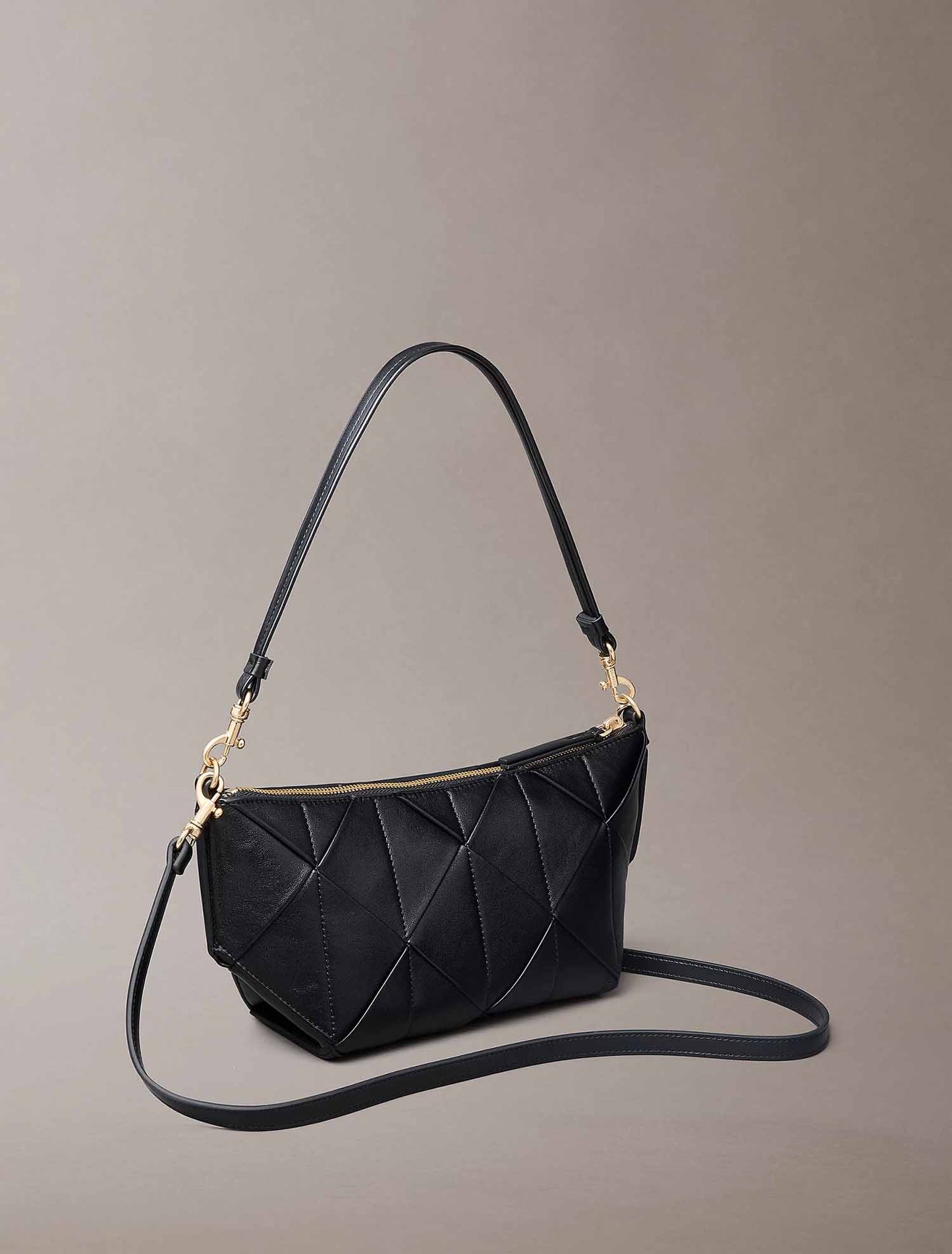 Calvin Klein Woven Shoulderbag, borsa da unisex adulto nera