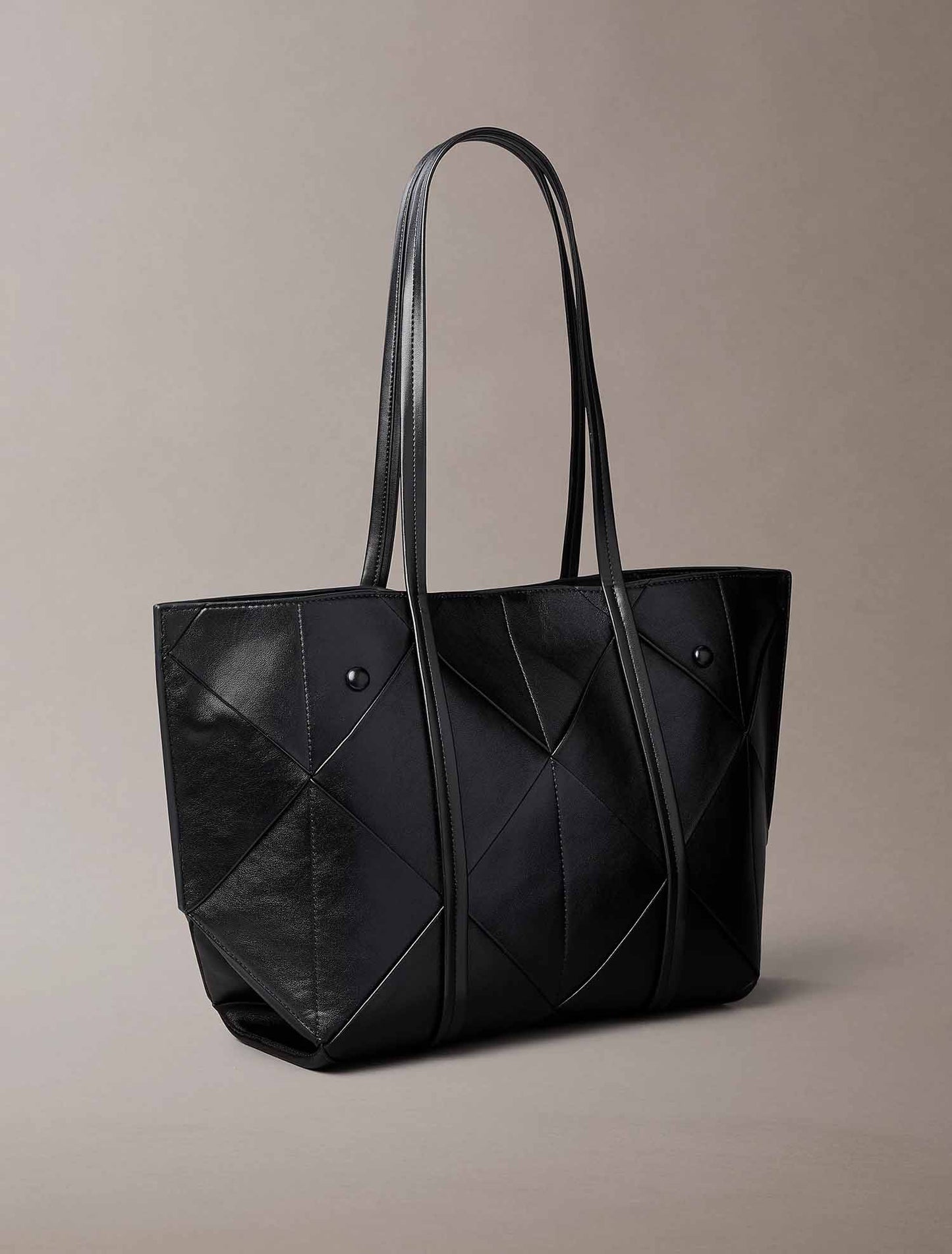 Calvin Klein Woven Medium Carryall, borsa unisex adulto nera