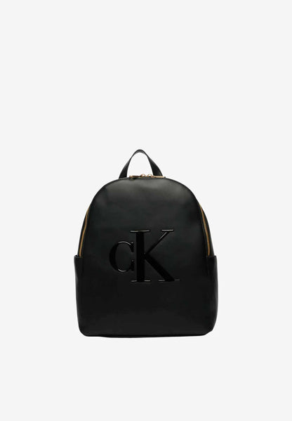 Calvin Klein Bold Backpack, zaino da unisex adulto nero