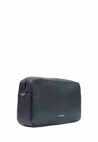 Calvin Klein Webbing 2x Strap Lg Camera Bag, borsa da unisex adulto nera