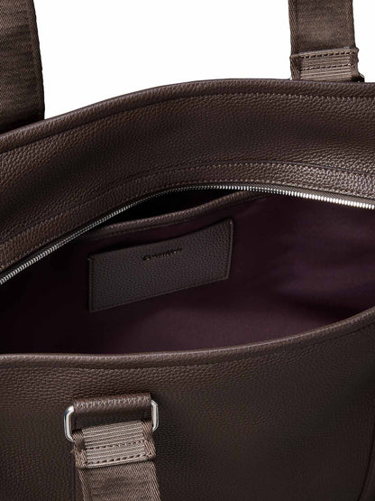Calvin Klein Webbing Tote, borsa da unisex adulto marrone