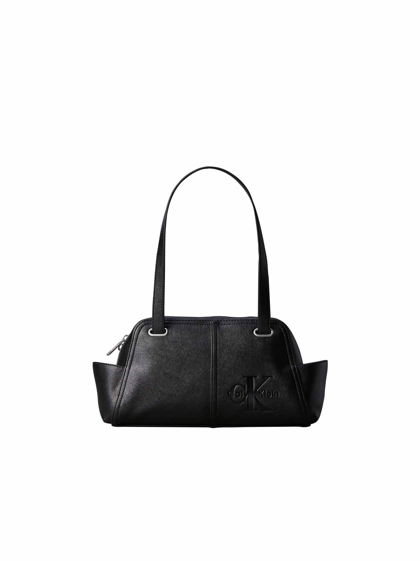 Calvin Klein Ck Pocket Shoulder, borsa unisex adulto nera