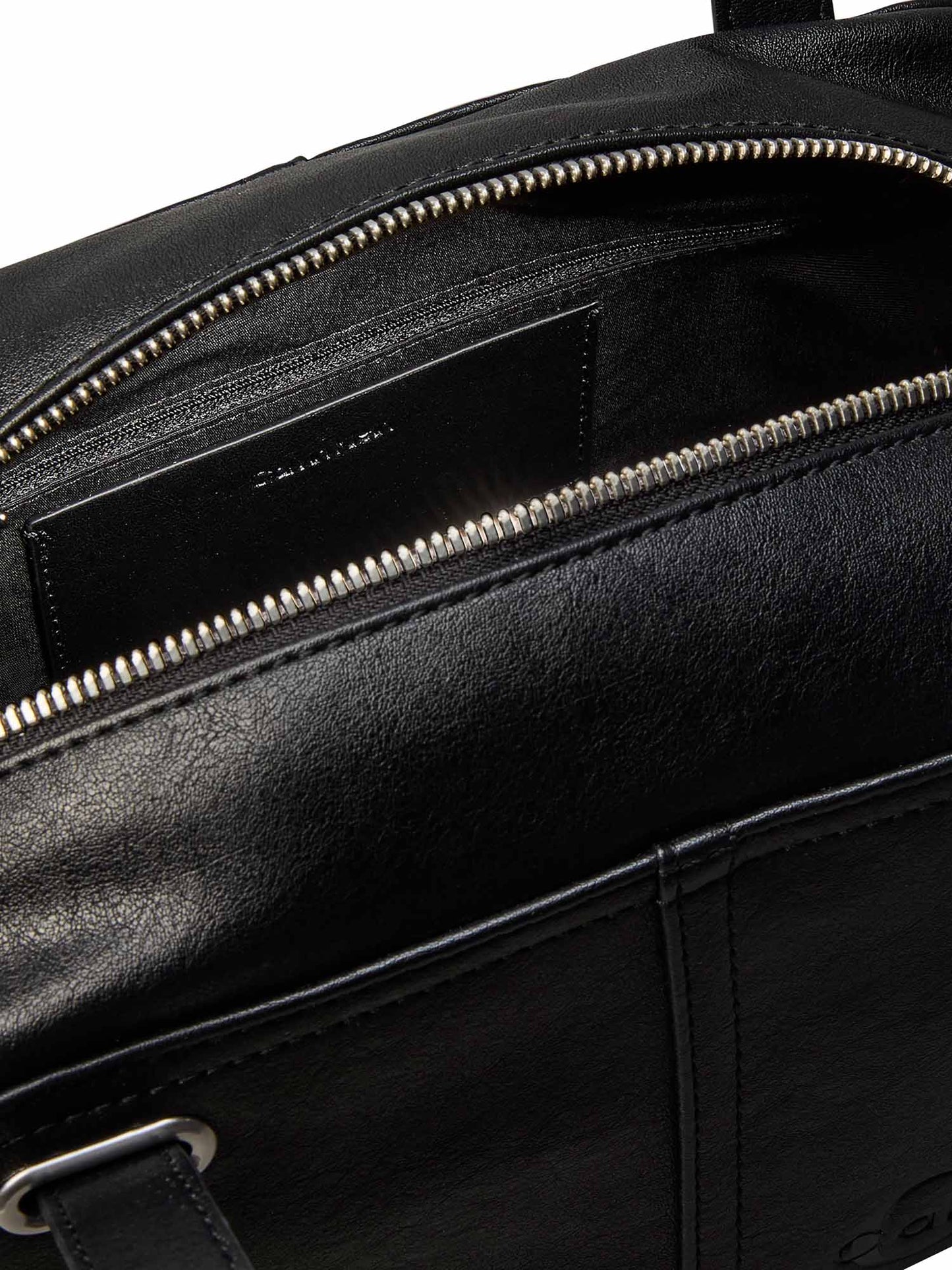 Calvin Klein Ck Pocket Shoulder, borsa unisex adulto nera