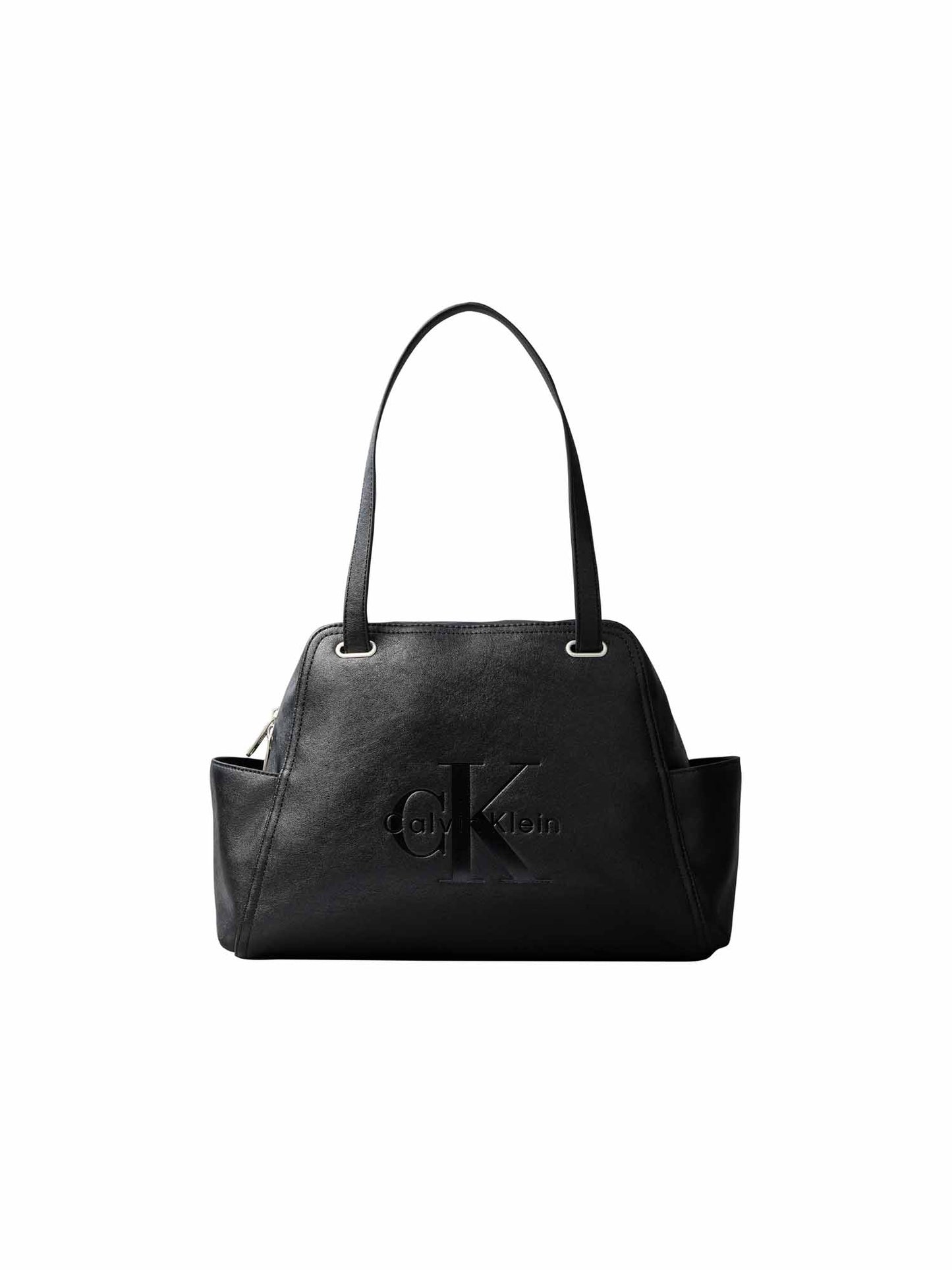 Calvin Klein CK Pocket Tote, borsa da unisex adulto nera