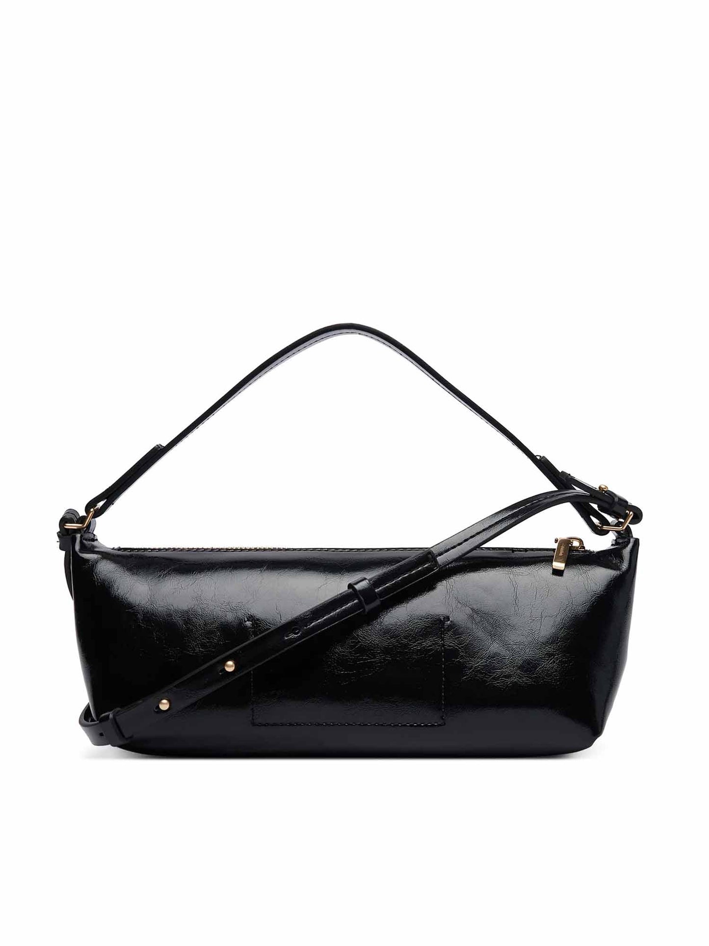 Calvin Klein Foil Logo Glossy, borsa da unisex adulto nero