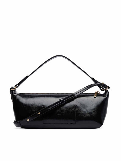 Calvin Klein Foil Logo Glossy, borsa da unisex adulto nero