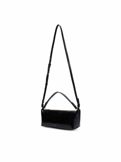 Calvin Klein Foil Logo Glossy, borsa da unisex adulto nero