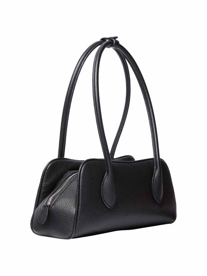 Calvin Klein Emblem Trio Pebble, borsa da unisex adulto nera