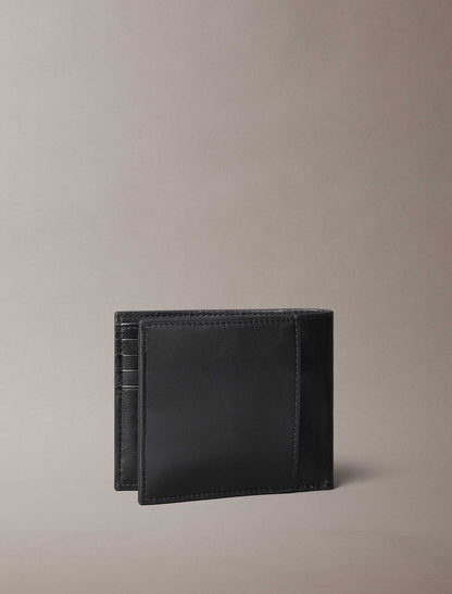 Calvin Klein portafoglio da uomo nero con portamonete e protezione RFID