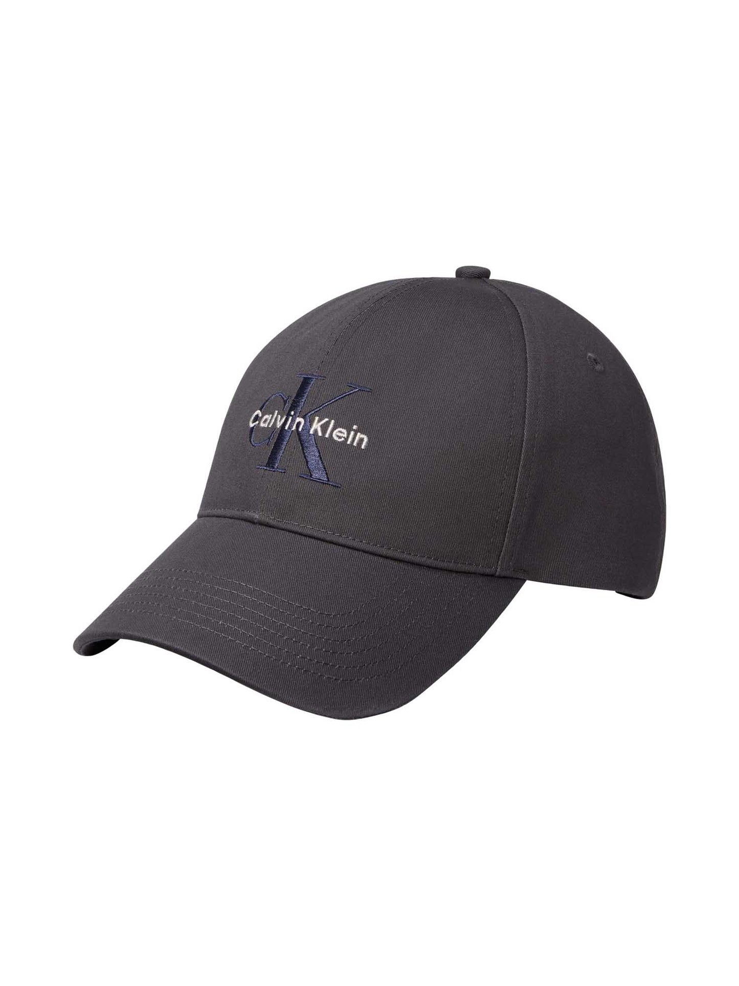 Calvin Klein Mono Logo, cappello blu da donna in cotone
