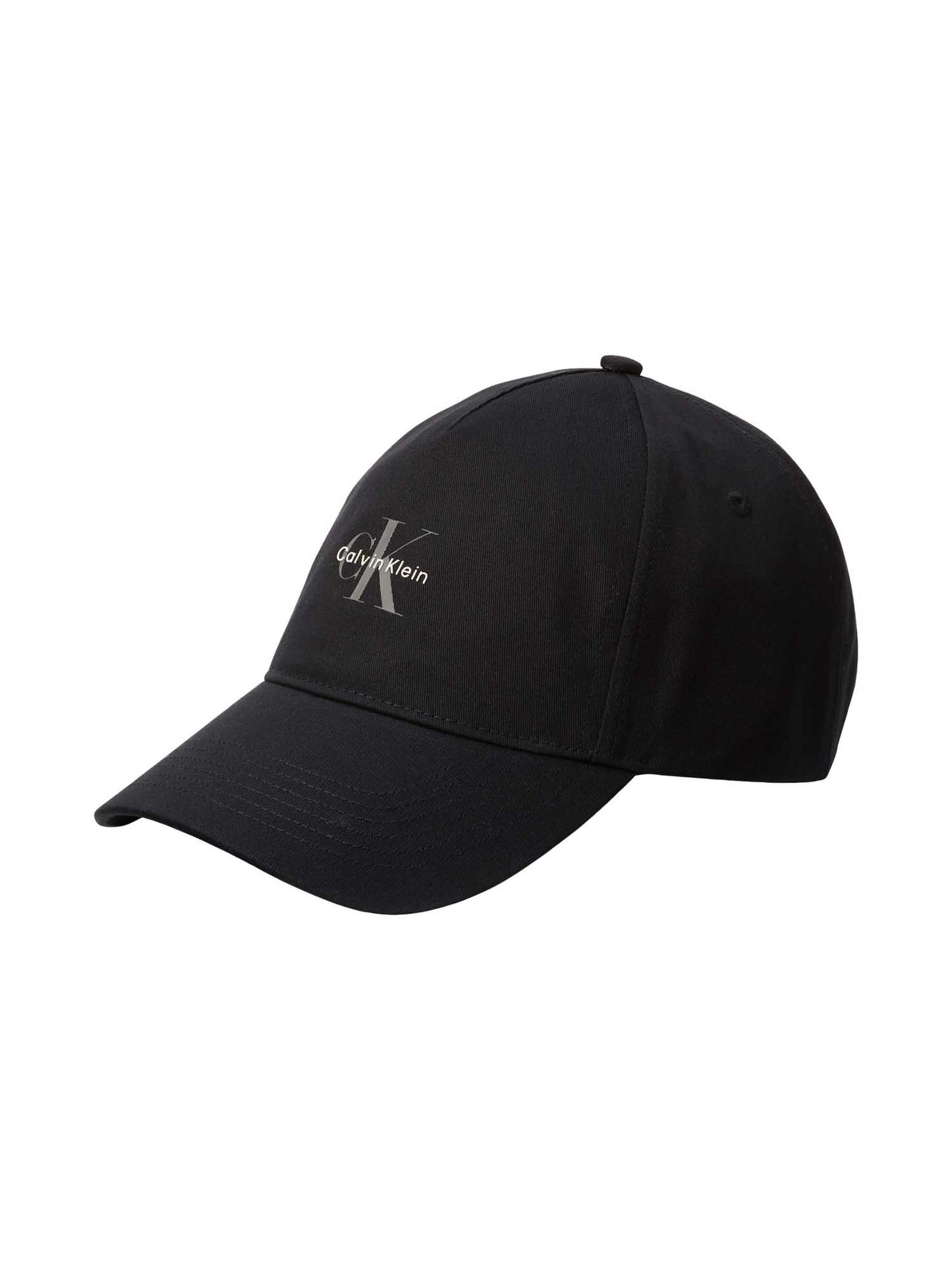 Cappello da donna nero Calvin Klein con logo monogram