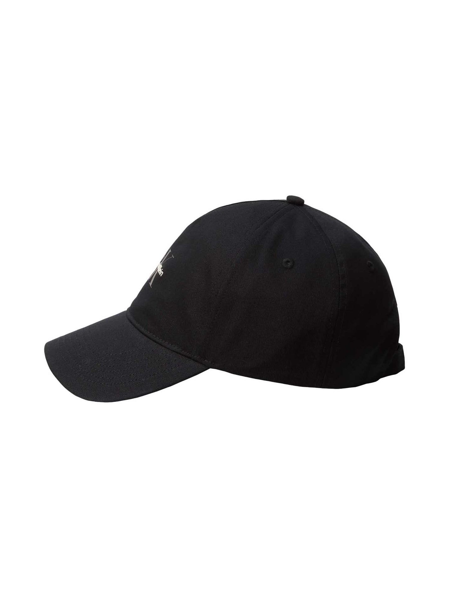 Cappello da donna nero Calvin Klein con logo monogram