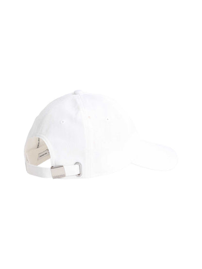 CAPPELLO MONO LOGO CALVIN KLEIN JEANS BIANCO