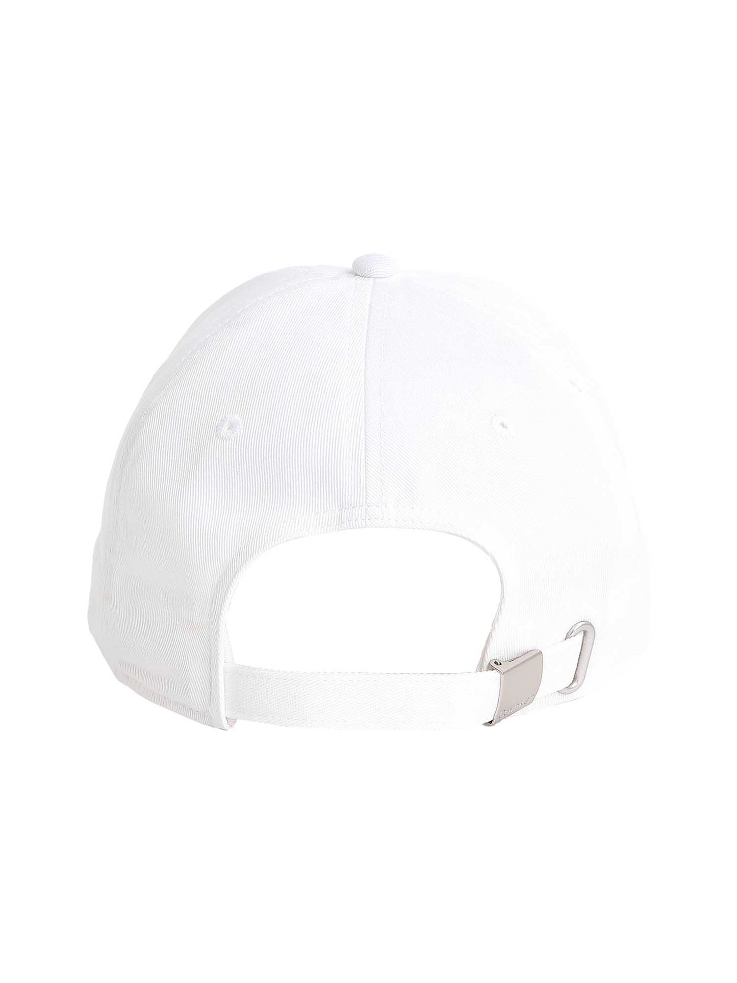 CAPPELLO MONO LOGO CALVIN KLEIN JEANS BIANCO