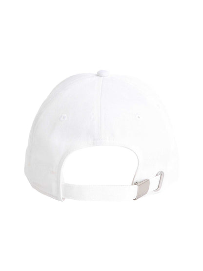 CAPPELLO MONO LOGO CALVIN KLEIN JEANS BIANCO