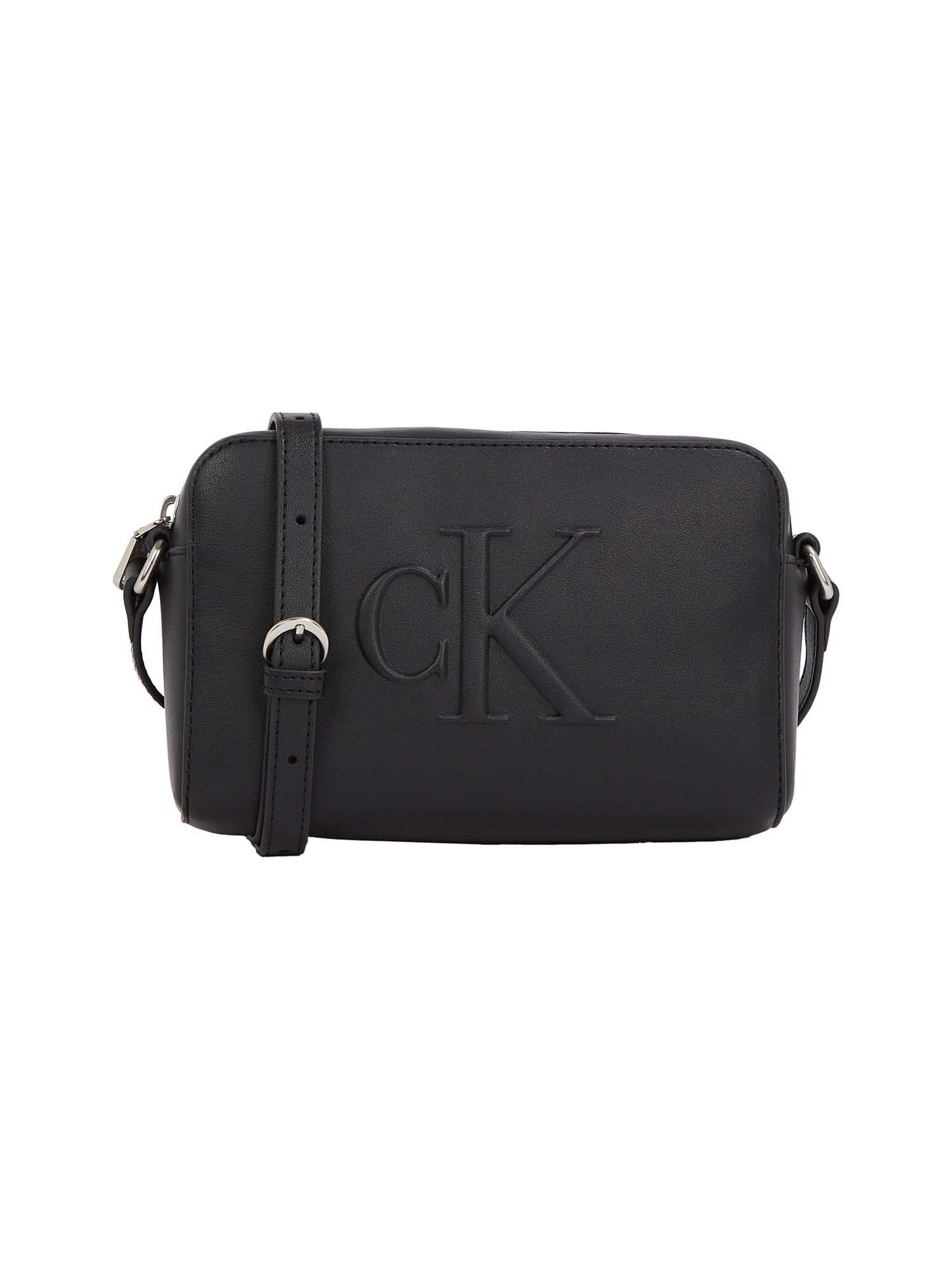 BORSA CAMERA BAG SCULPTED CALVIN KLEIN DA DONNA NERO