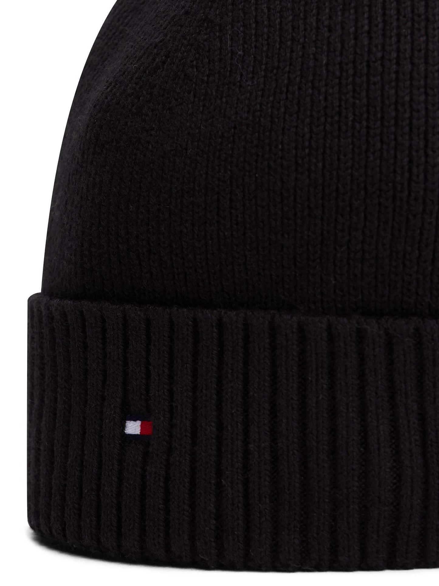 CAPPELLO CON CASHMERE TOMMY JEANS DA UOMO NERO