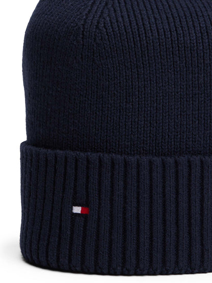 CAPPELLO CON CASHMERE TOMMY JEANS DA UOMO BLU