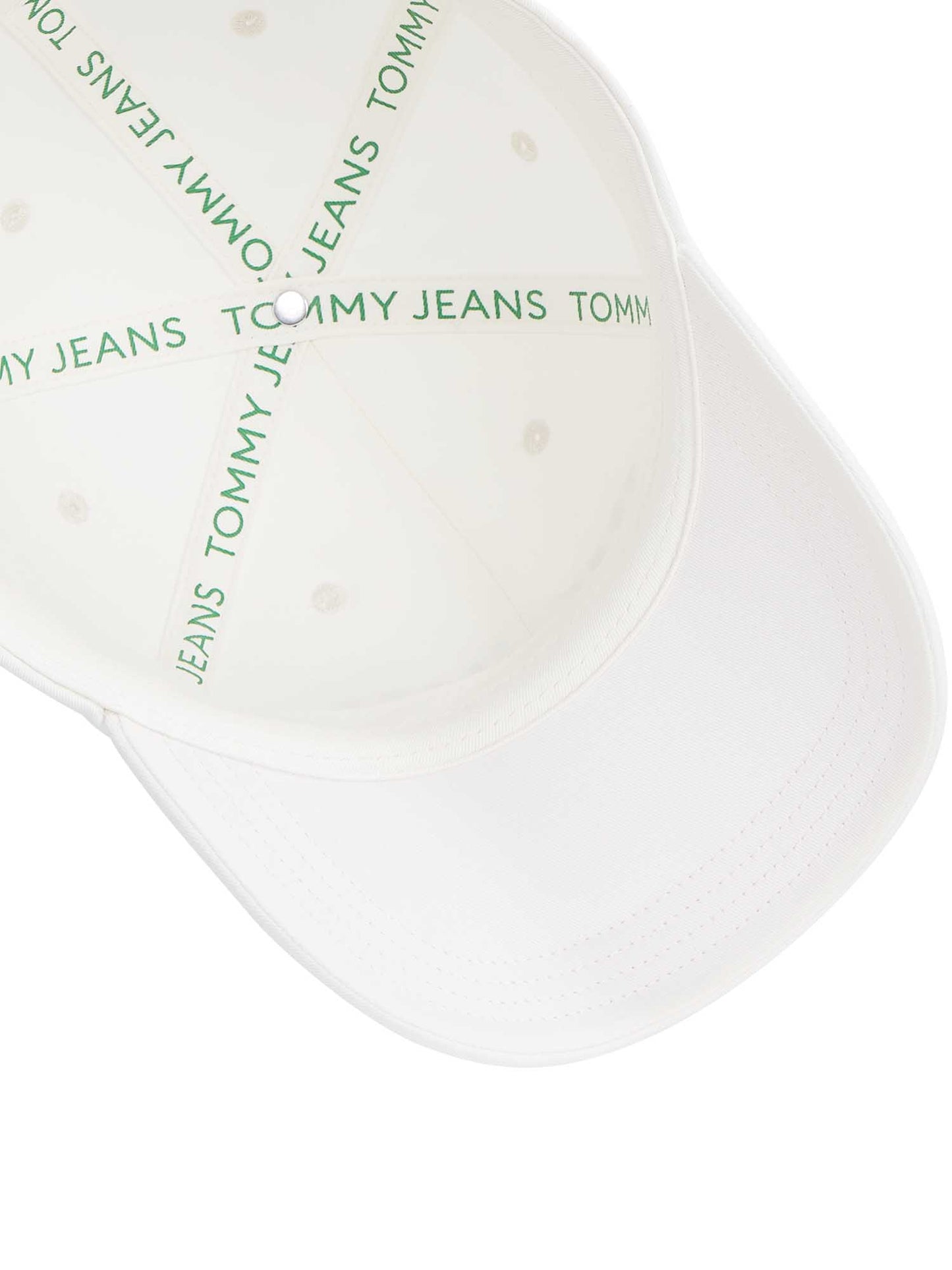 CAPPELLO LINEAR LOGO TOMMY JEANS UOMO BIANCO
