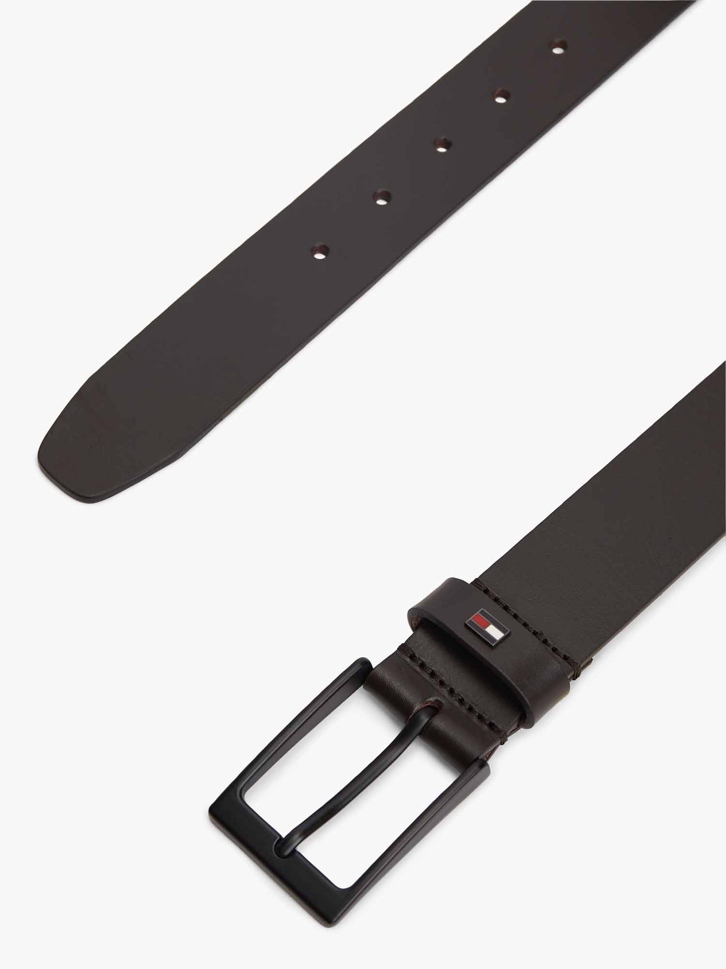 Tommy Hilfiger Layton 3.5, cintura unisex adulta marrone