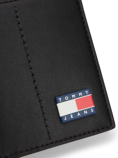 PORTAFOGLIO HERITAGE TOMMY HILFIGER DA UOMO NERO