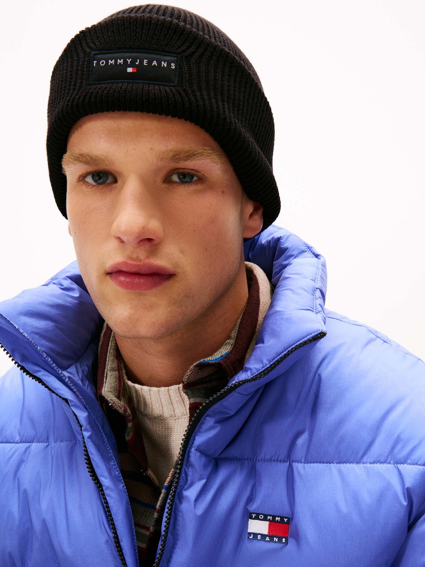 CAPPELLO  LINEAR BEAN TOMMY JEANS UOMO NERO