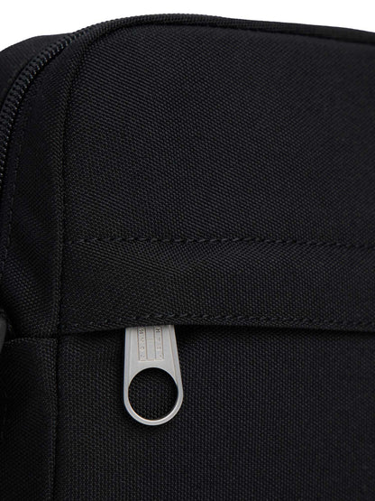 Marsupio Tommy Jeans Essentials nero da uomo con tracolla regolabile