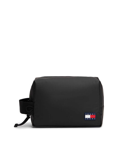 Tommy Jeans Tech Wasbag portatutto nero da uomo