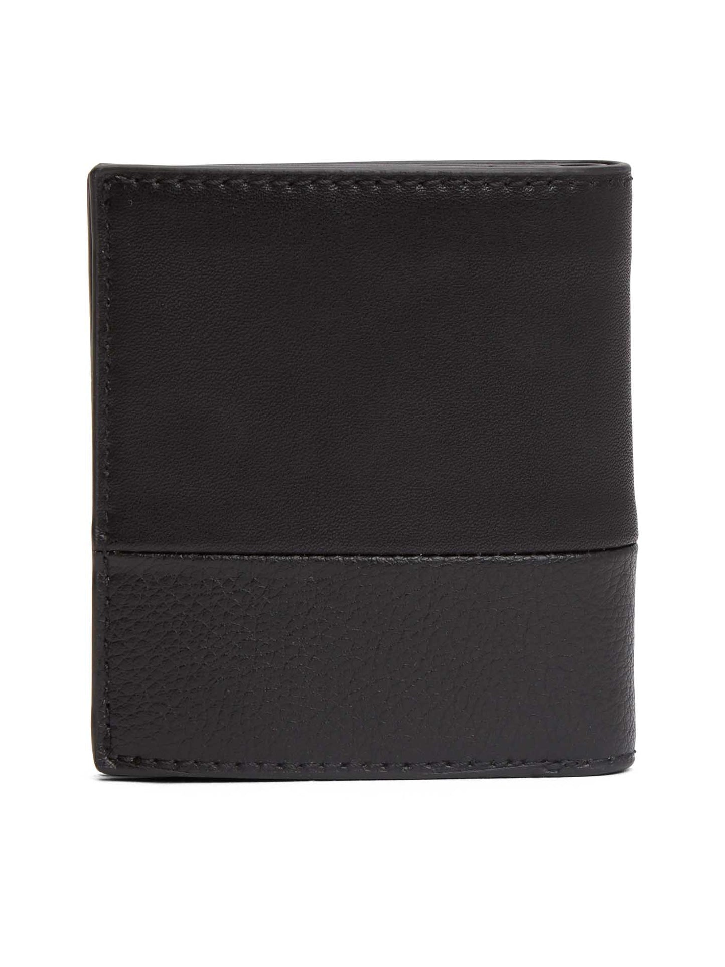 Portafoglio Heritage Tommy Jeans nero da uomo con chiusura pratica