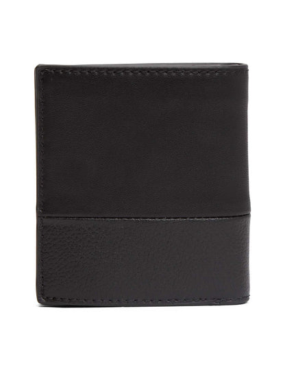 Portafoglio Heritage Tommy Jeans nero da uomo con chiusura pratica