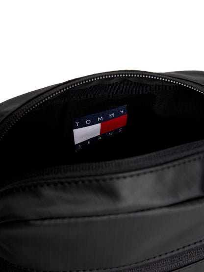 Tommy Jeans Tech Reporter, tracolla marsupio nera da uomo