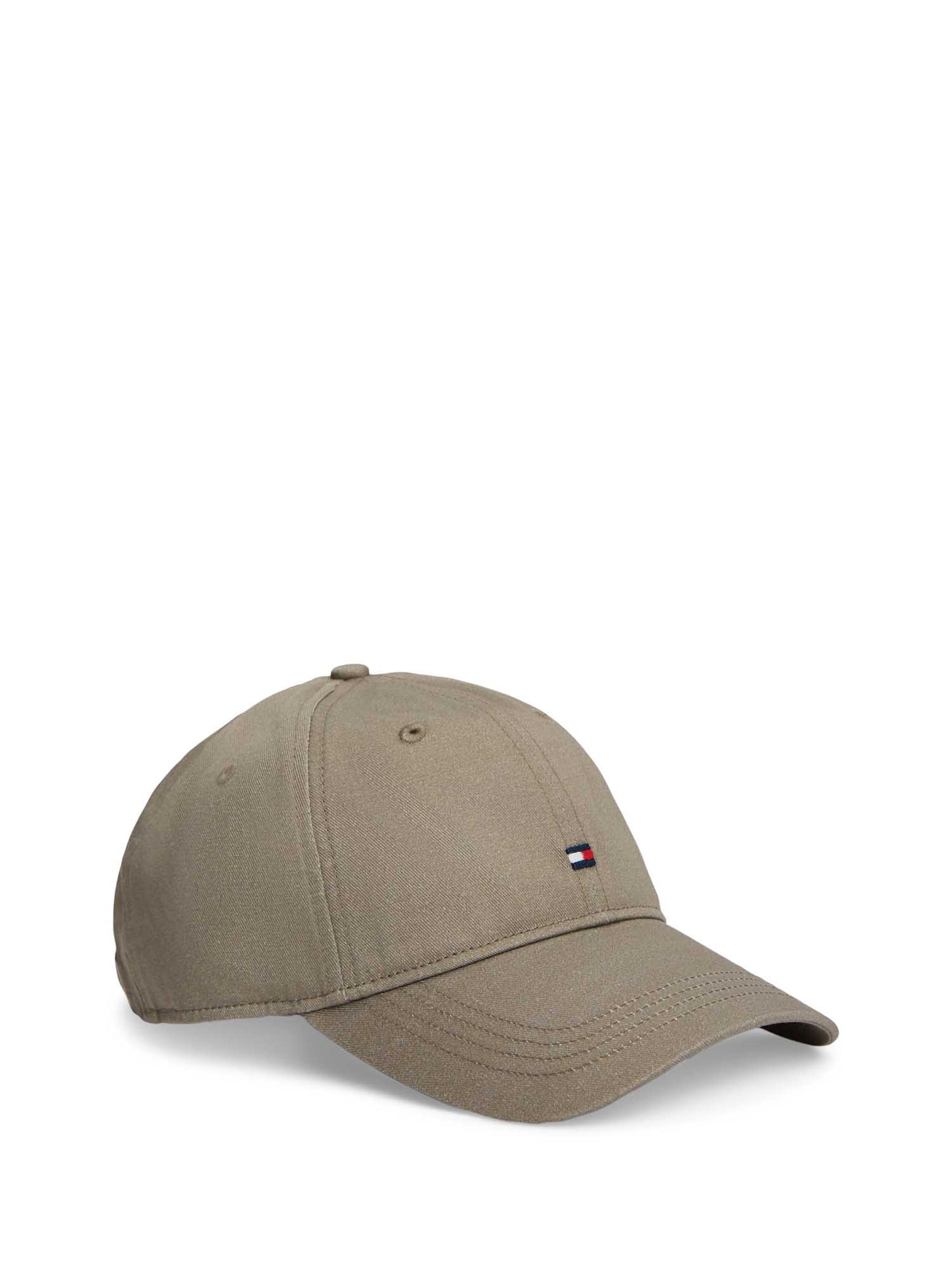 Cappello beige Tommy Jeans Flag Soft da uomo in cotone