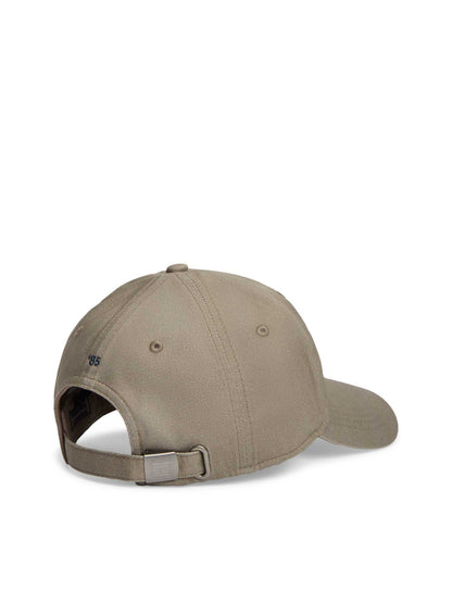 Cappello beige Tommy Jeans Flag Soft da uomo in cotone