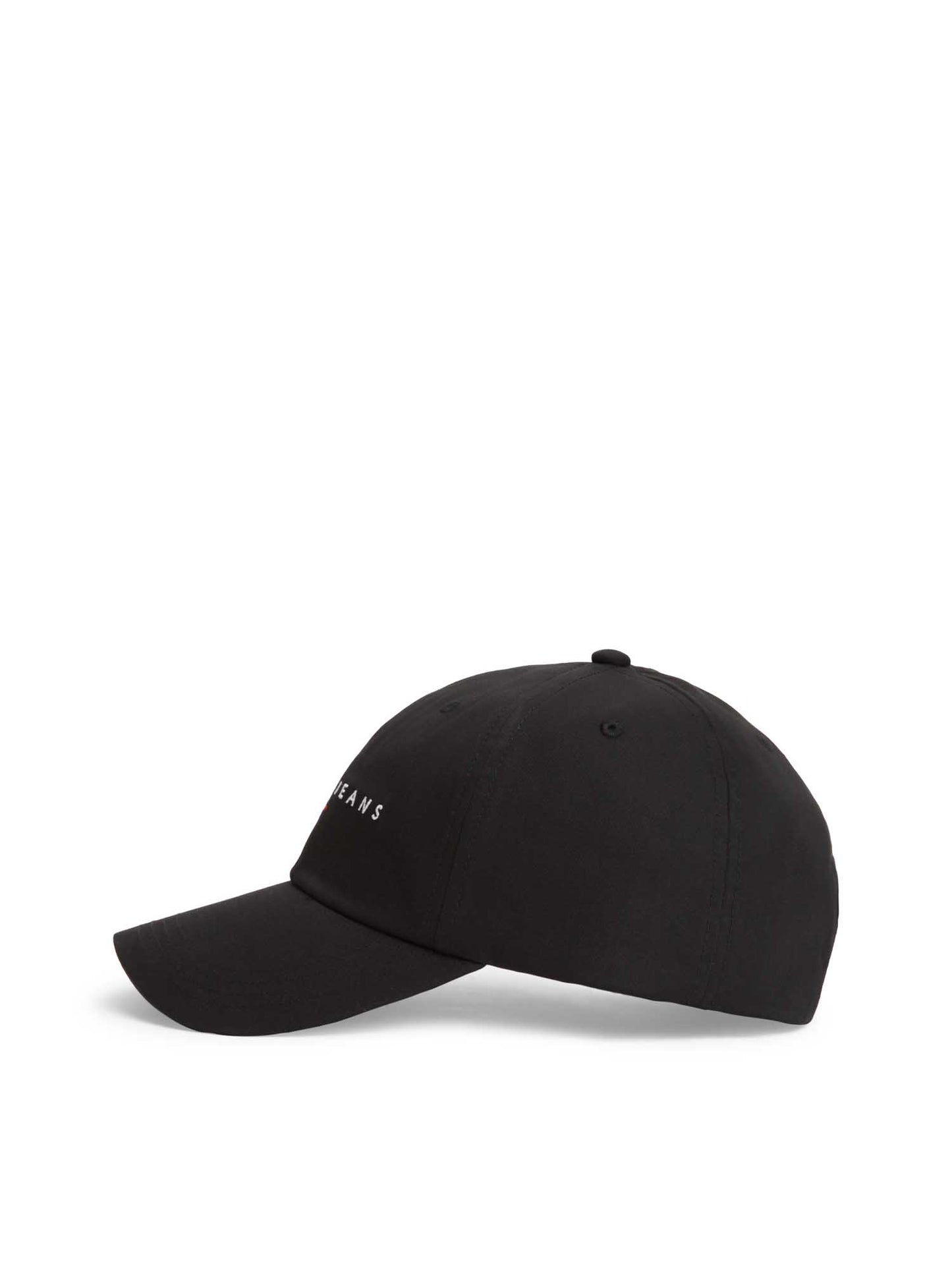 Cappello da baseball nero Tommy Jeans da uomo in cotone