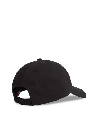 Cappello da baseball nero Tommy Jeans da uomo in cotone