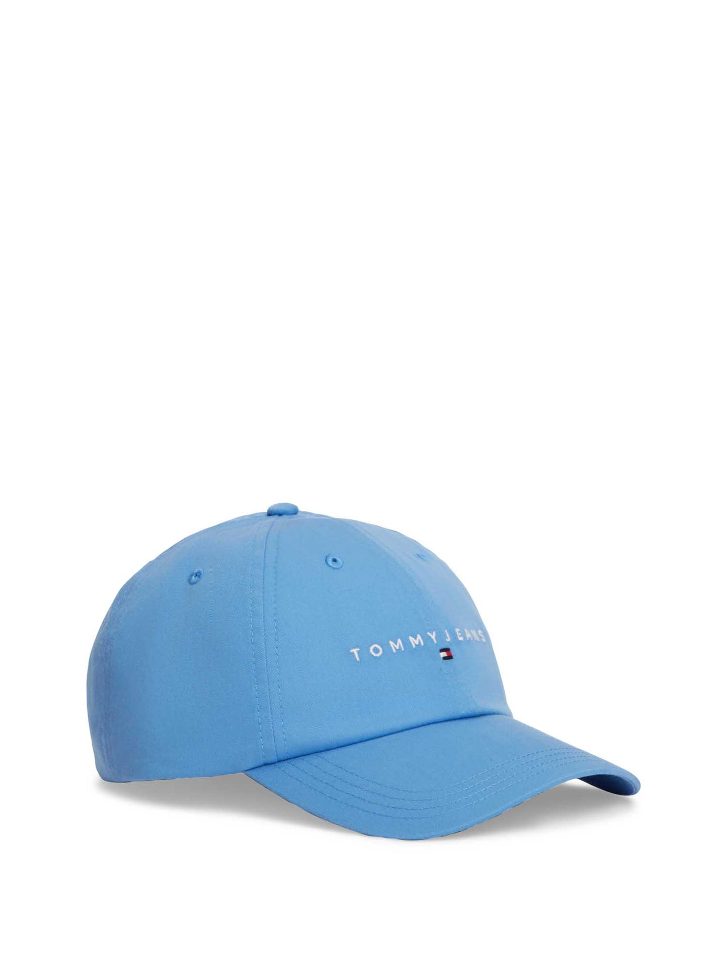 Cappello baseball uomo azzurro in cotone Tommy Jeans