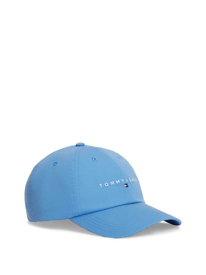 Cappello baseball uomo azzurro in cotone Tommy Jeans