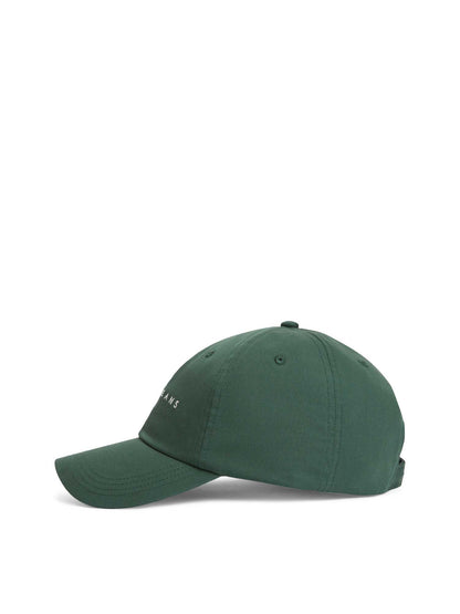 Cappello da baseball Tommy Jeans verde da uomo in cotone