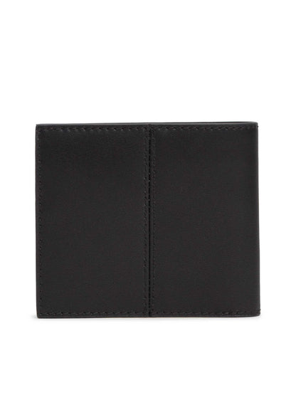 Portafoglio nero Tommy Jeans Heritage da uomo elegante e classico
