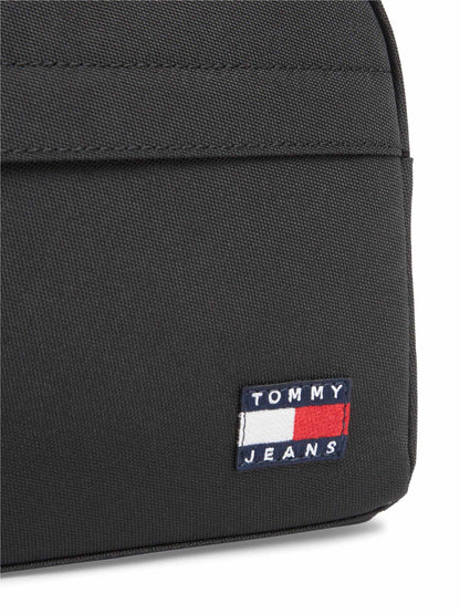 Tommy Hilfiger Tjm Ess Daily Washbag, pochette unisex adulto nera