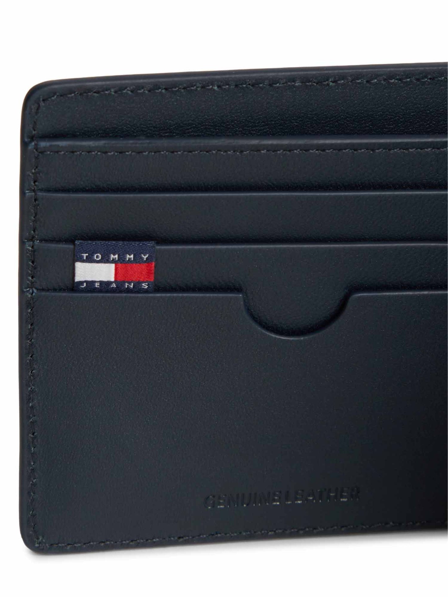 Tommy Hilfiger Tommy J. Heritage Lt, portafoglio da uomo nero
