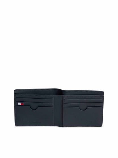 Tommy Hilfiger Tommy J. Heritage Lt, portafoglio da uomo nero