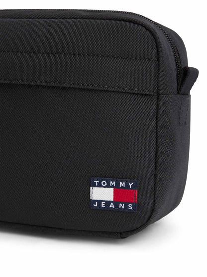 Tommy Hilfiger Daily Washbag, pochette Unisex adulto nera