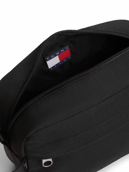 Tommy Hilfiger Daily Washbag, pochette Unisex adulto nera