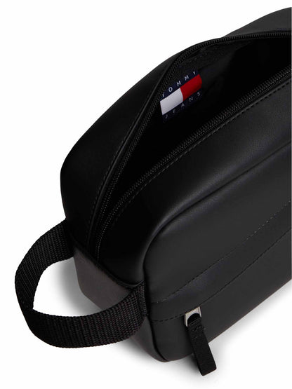 Tommy Hilfiger Daily Pu Wa, pochette Unisex adulto nera