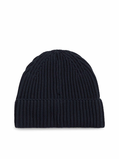 Tommy Hilfiger Tjm Linear Logo Beanie, cappello Unisex adulto blu