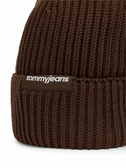 Tommy Hilfiger Linear Logo, cappello unisex adulto marrone